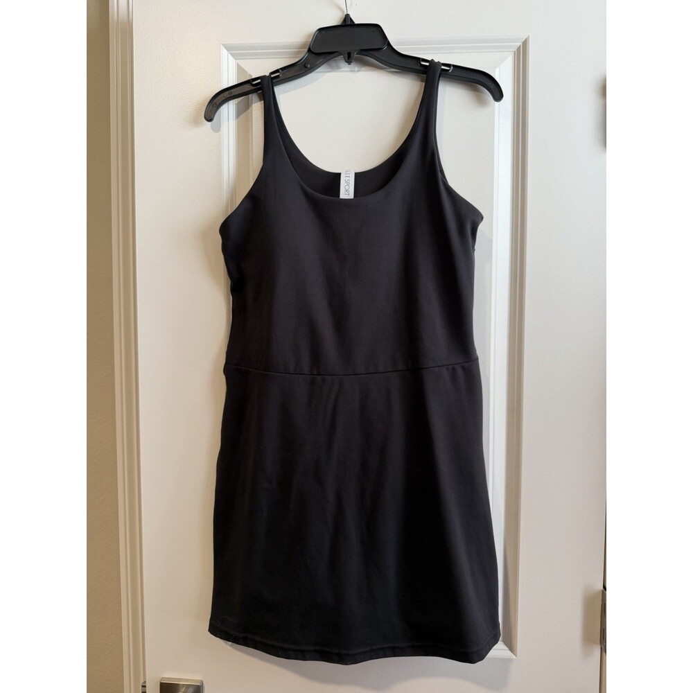 Elle Sport Women’s Active Tank Dress Black Size Small NWOT